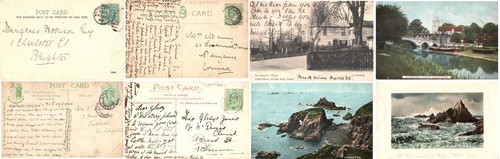 C1905 vii postcard - postcard, thimble