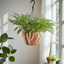 White rabbit foot fern 18cm - foot,