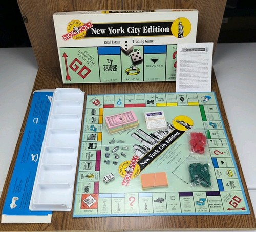 Vintage monopoly new york - new, city