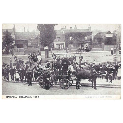 Hanwell broadway horse drawn - hanwell,