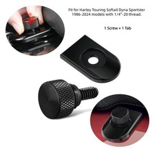 Black Rear Seat Bolt Screw Tab