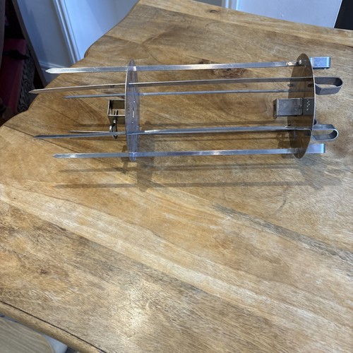 Six stainless steel skewers - six,