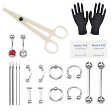 Body Piercing Kit Ear Nose