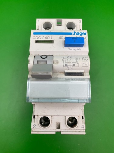 Hager cdc240u 40a 30ma - hager,