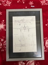 1943 Genuine,RARE FRAMED ART