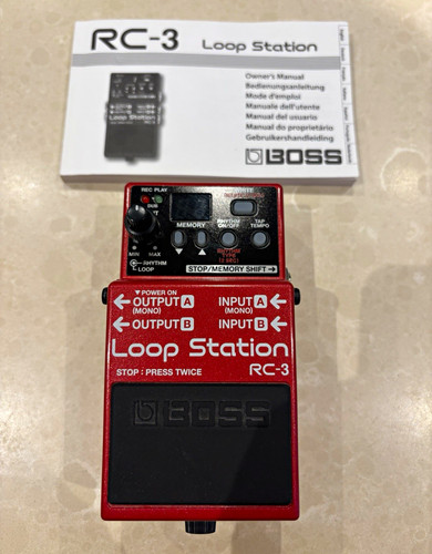 Boss loop station - rc-3,