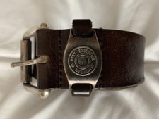 Next MENS Brown Leather Belt (32 - 36") Very Good Condition. Not worn for years!