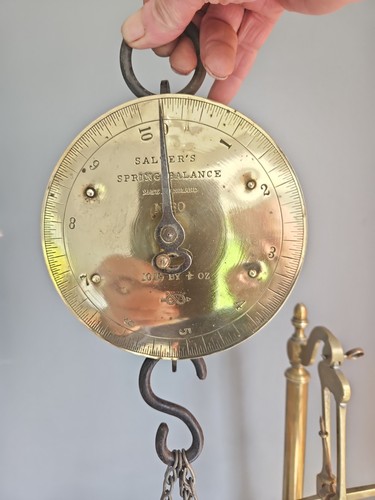 Vintage salter hanging - salter,