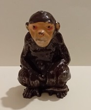 Old Britain's Type Lead Model Toy Animal - Monkey / Ape / Chimpanzee