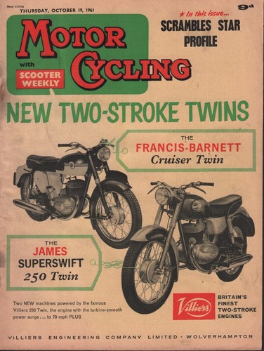 Motor cycling october 1961 - cycling, 19