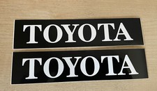 Toyota Mud Flap Decals Pair KE20 KE25 KE30 KE70 TE71 AE82 AE86 TA22 RA28 KE35