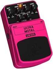 Behringer ULTRA METAL UM300 Heavy Metal Distortion Effects Pedal