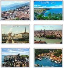 Various Italy / Italian ~ 96 x 67mm Jumbo Fridge Magnet - Present Gift Souvenir