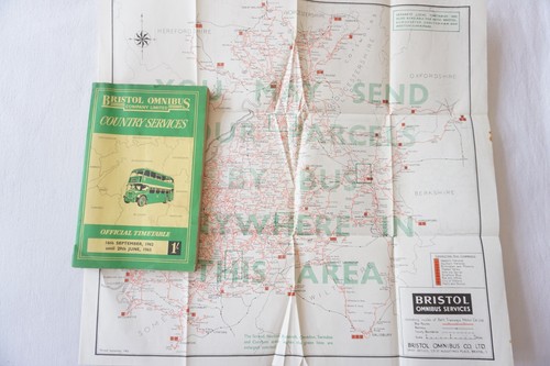Sept 1962 bristol omnibus bus - sept,