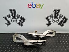 01-09 Peugeot 307 Bonnet Hinges Pair Left Right GENUINE 9636473580 Silver