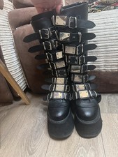 Demonia platform boots