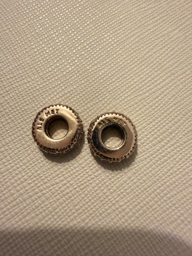Pandora rose gold spacers - gold,