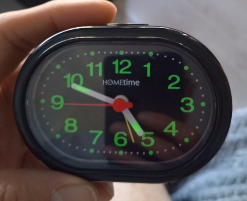 Hometime alarm clock bedside - alarm,