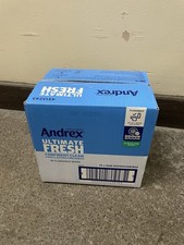 Andrex Toilet Tissue Classic Clean Washlets Moist 36 Wipes x 12 - Box Bundle