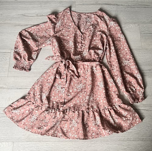 Blush pink dress with - blush,