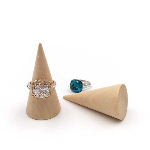 5pcs solid rings display - solid,