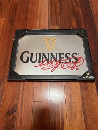 Vintage guinness beer mirrored - vintage,