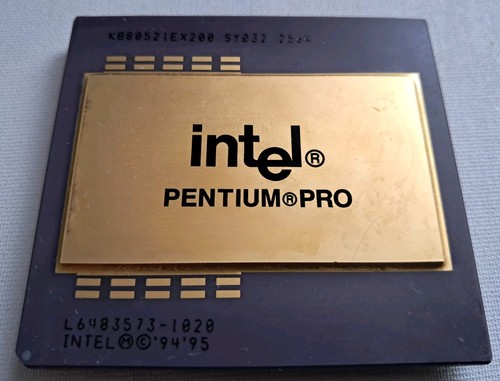 Intel pentium pro 200mhz - pentium, 256kb