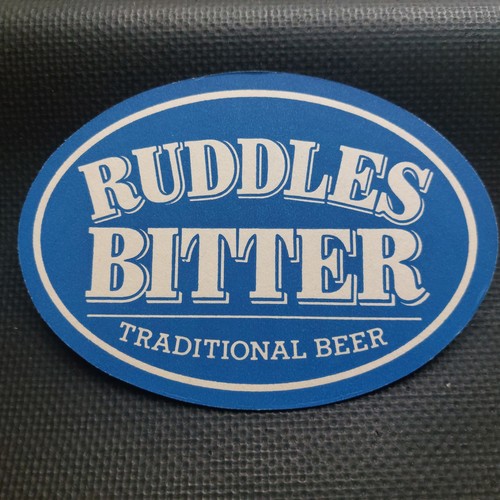 Ruddles beer mat cat 32 - ruddles, uk