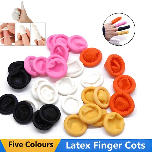 Disposable rubber latex finger - latex,