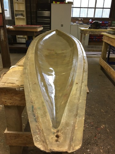 Fibreglass canoe mould - 13, ft