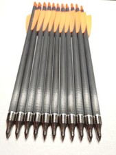 7.5" inch Crossbow Bolts 100 grain Broadhead tip for Cobra Adder & R9 (11pack)