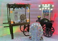 Vintage popcorn machine commercial