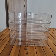 Stackable Clear Paper - Trays