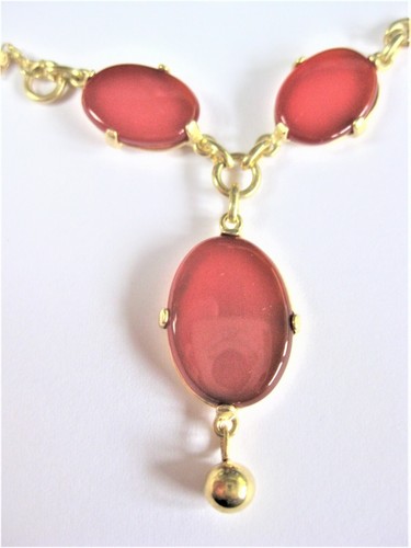 Gold necklace 585 with - gold,