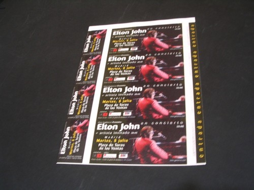 Elton john tickets promoter - john, 4