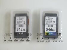 Genuine Original Canon PG-545XL Black & CL-546XL Colour Ink Cartridges Set
