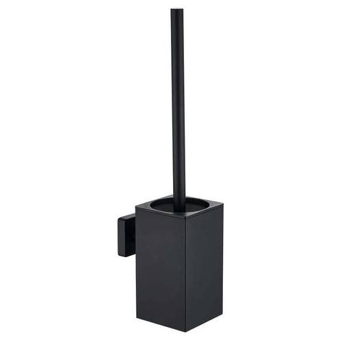 Wall mounted toilet brush set - mounted,