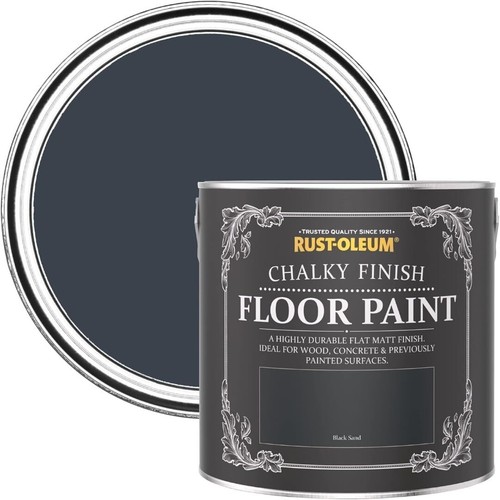 Rust oleum chalky floor - floor, paint