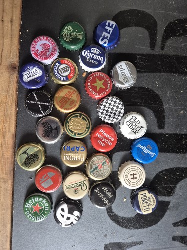 Used 200 caps assorted - x,
