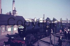 Original 35mm Colour Slide of BR ex-S&DJR 7F 53804 railtour at Bailey Gate 1960