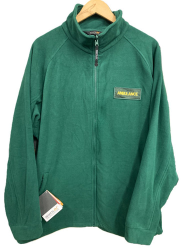 Fleece jacket bottle green - jacket,