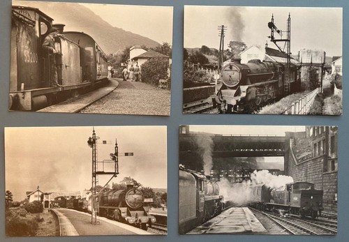Railway postcards oban - postcards,