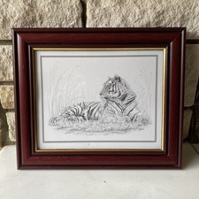 Vintage framed Pencil sketches