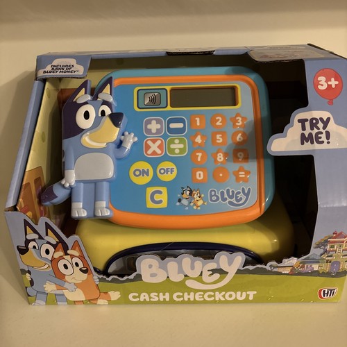 Bluey toy cash - cash, register