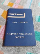 TRIUMPH Service Training Notes Herald Spitfire Engines 1147cc VGC FREE POST 1200