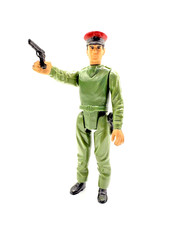 🟠Action Force Palitoy Z Force Commander Black Pistol Red Hat Complete Mail away