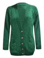 Womens Ladies Cable Chunky