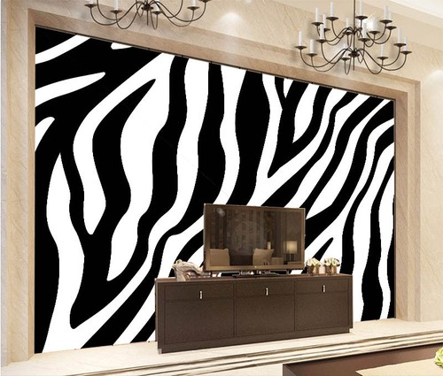 Zebra stripes 944 wall - 3d,