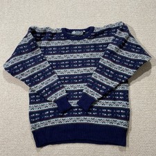 Vintage Fair Isle Wool Jumper