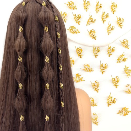40pcs vine leaf hair braid - 40pcs,